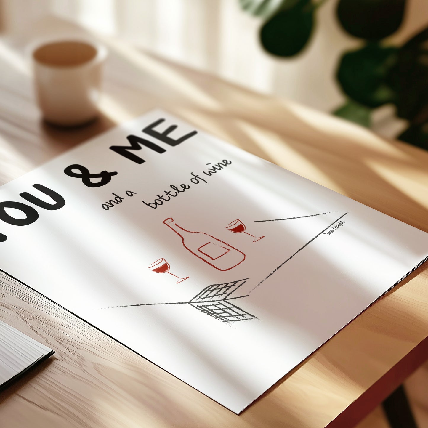 You And Me Retro Music Giclée Art Print