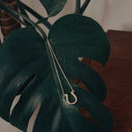 Get lucky Horse shoe 18K Gold plated sterling silver necklace
