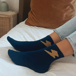 The Ziggy David Bowie Rib Sock