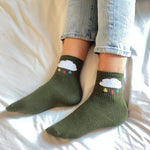 Daydream Believer Rib Sock