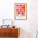LA lady Giclée retro Art Print
