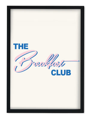 The Breakfast Club Giclée  Art Print