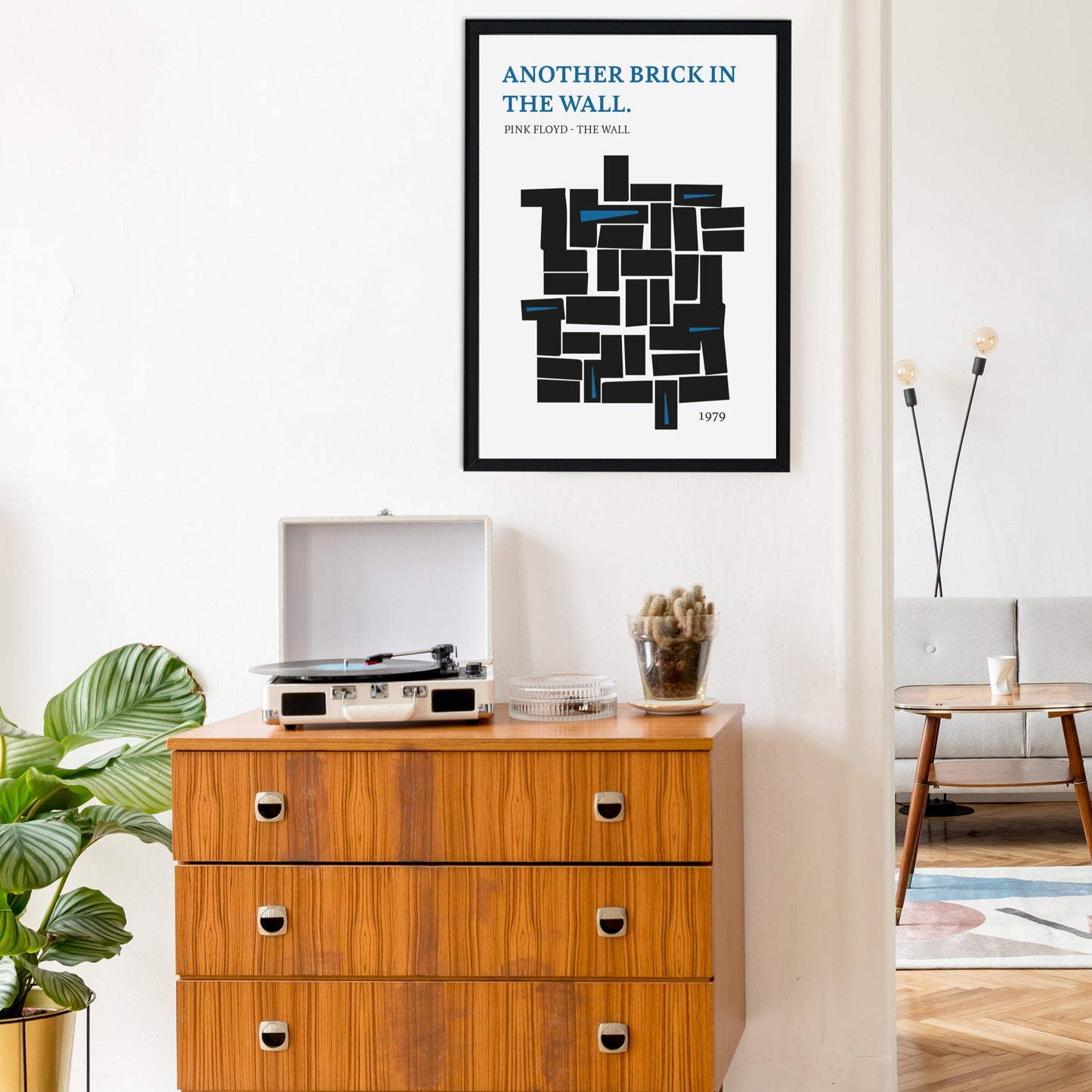 Another Brick in The Wall Giclée retro Art Print