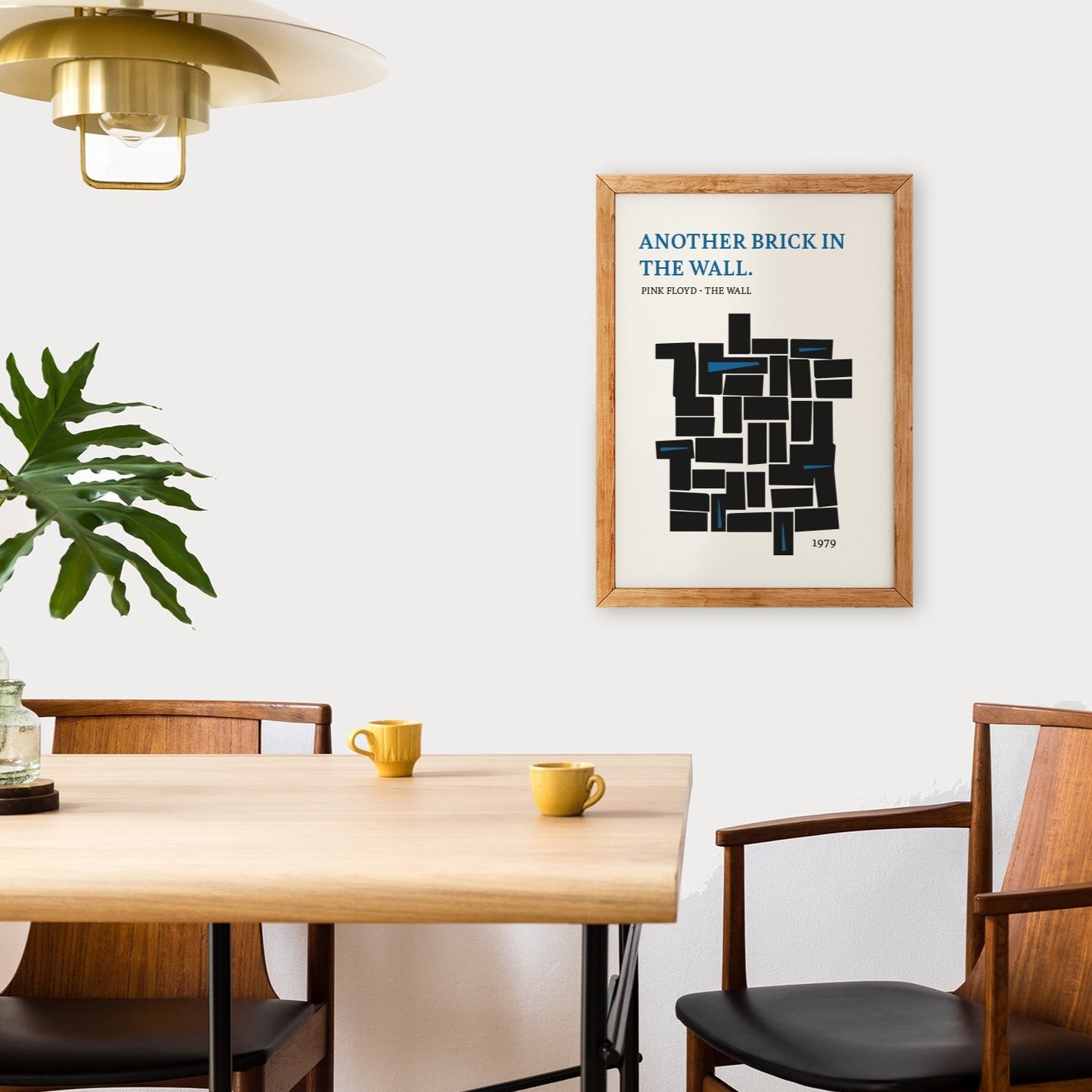 Another Brick in The Wall Giclée retro Art Print