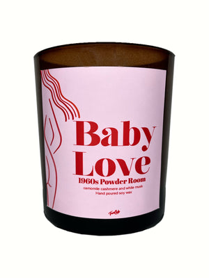 Fanclub Baby Love 1960s Powder Room Candle 30cl