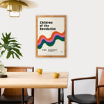 Children of the Revolution nursery Giclée retro Art Print