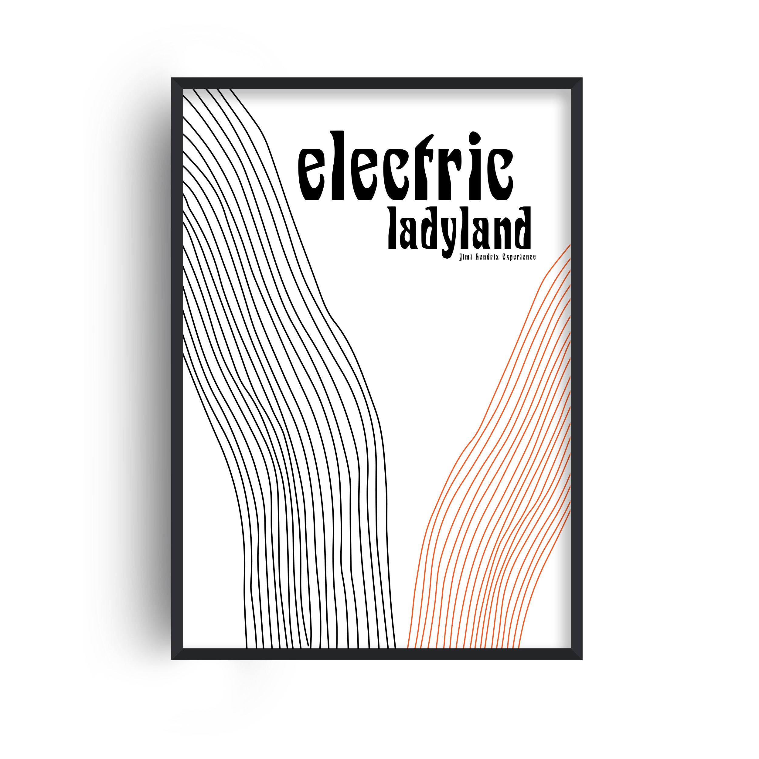 Electric ladyland Giclée retro Art Print