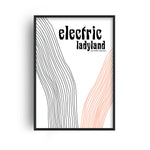 Electric ladyland Giclée retro Art Print