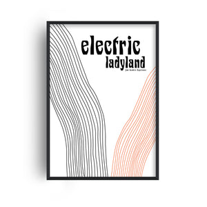Electric ladyland Giclée retro Art Print
