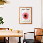 Express Yourself Giclée retro Art Print