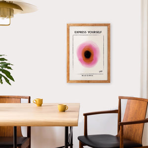Express Yourself Giclée retro Art Print