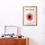 Express Yourself Giclée retro Art Print
