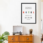 Heartbreak Hotel Giclée retro Art Print