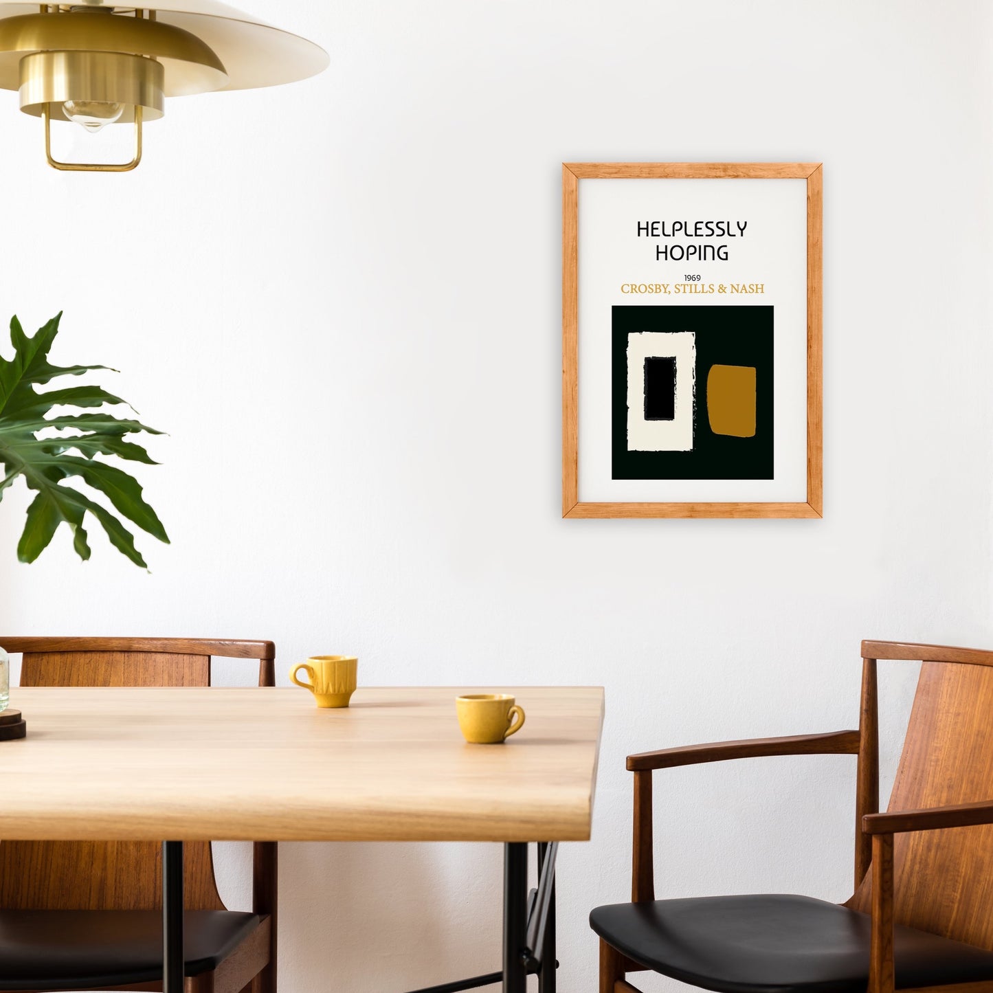 Helplessly Hoping Giclée retro Art Print