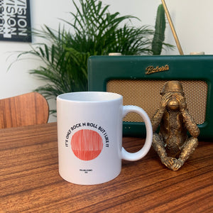Rolling Stones It's Only Rock N Roll (But I Like It) Retro Ceramic Mug