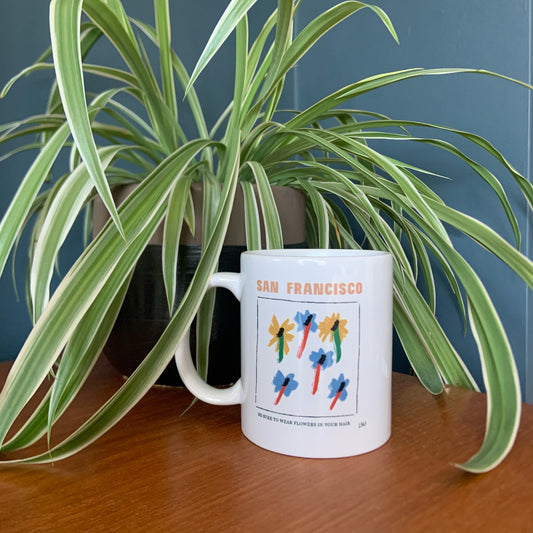 San Francisco Inspired Retro Ceramic Mug