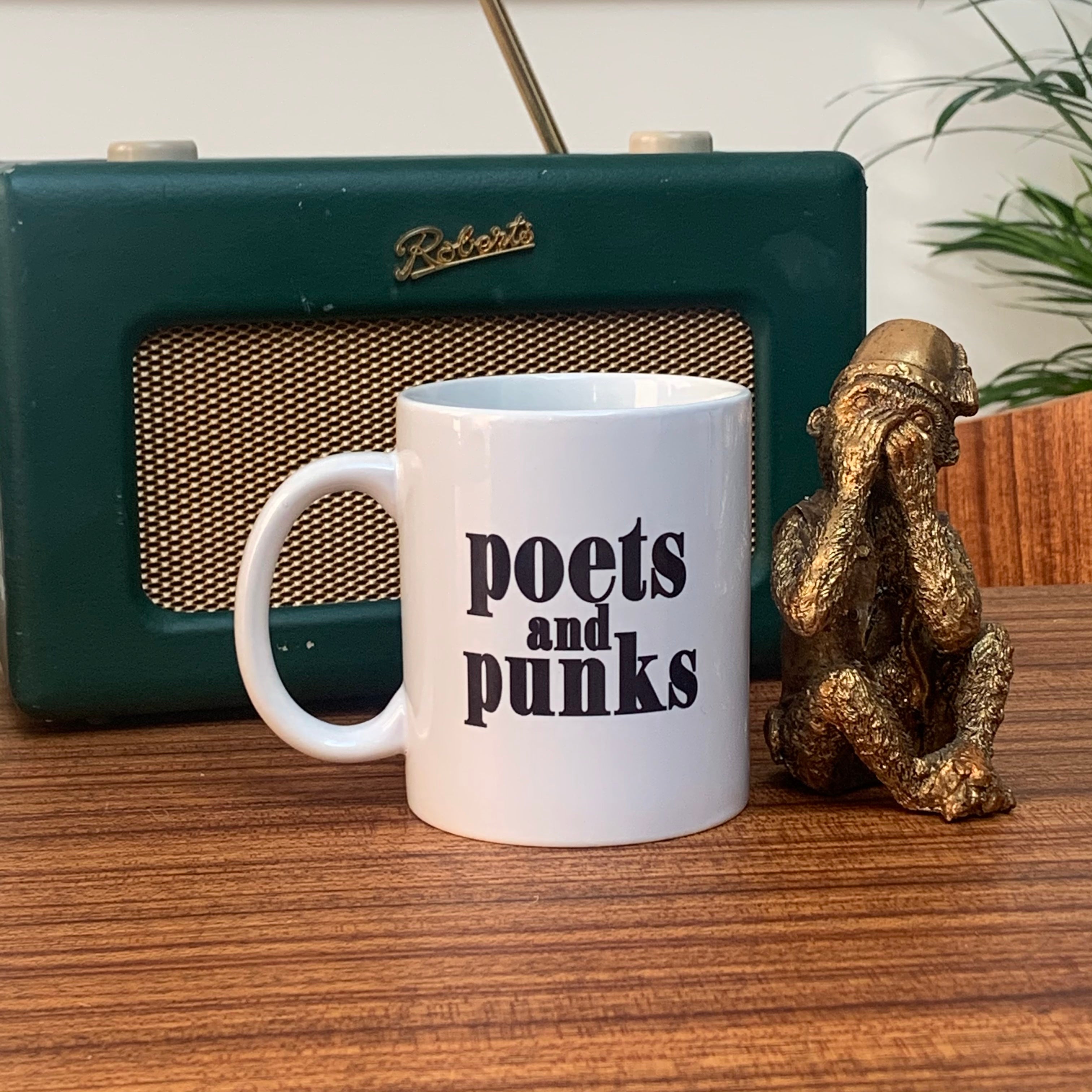 Poets & Punks Retro Ceramic Mug