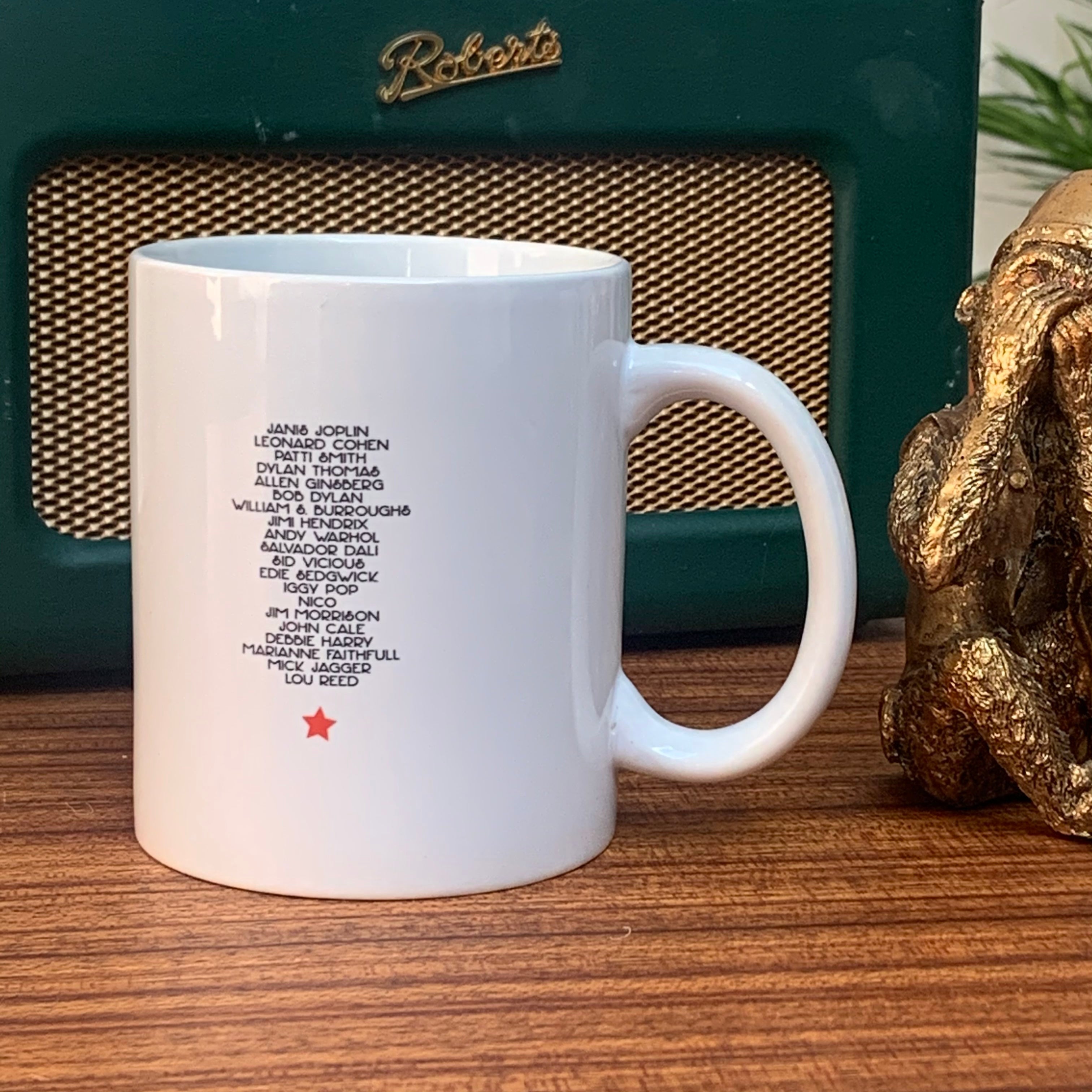 Poets & Punks Retro Ceramic Mug