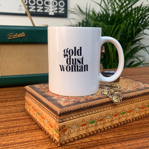 Gold Dust Woman Fleetwood Mac Music Inspired Retro Ceramic Mug