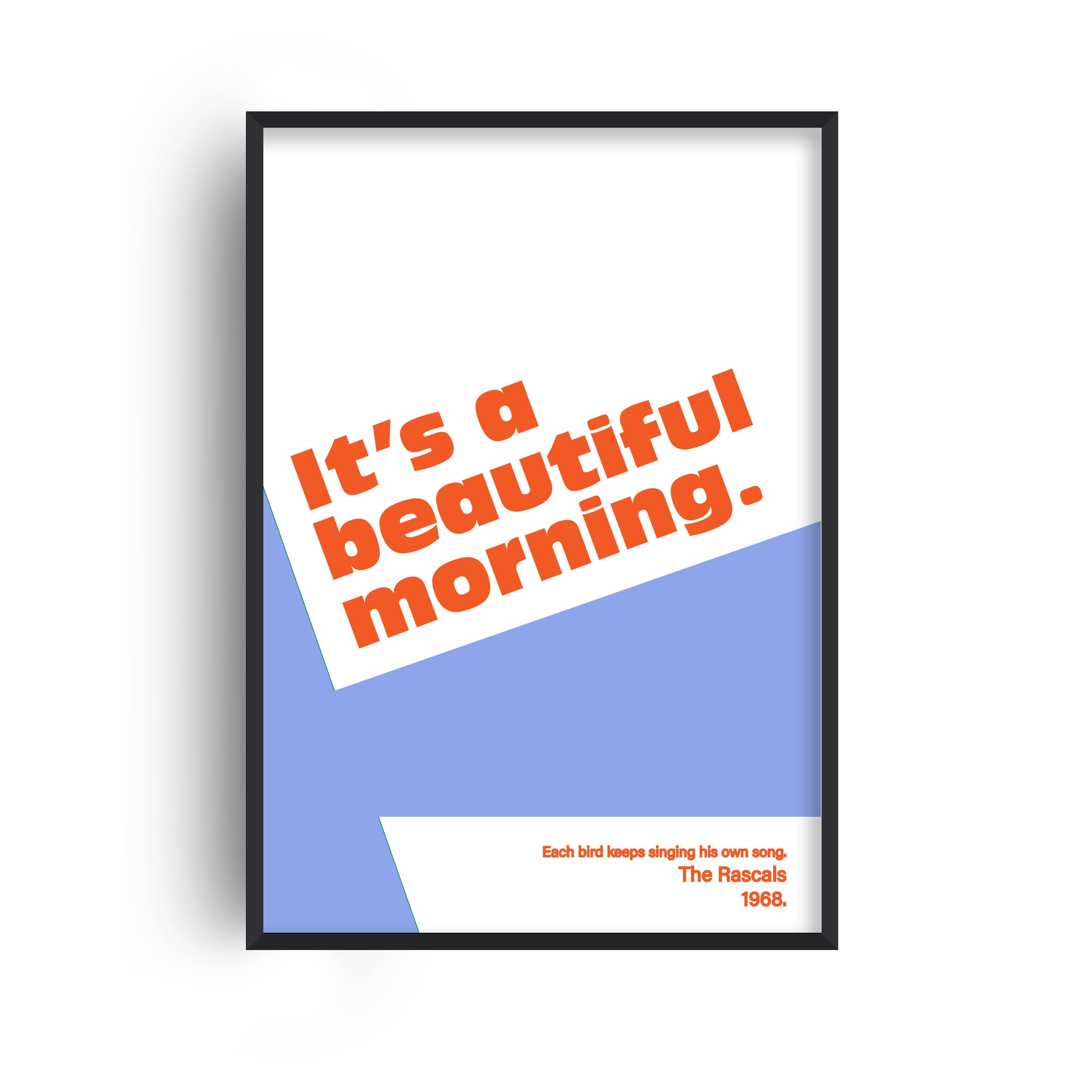 Beautiful morning abstract Giclée Art Print
