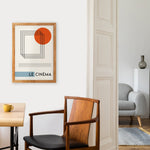 Le Cinèma French Abstract Giclée Art Print
