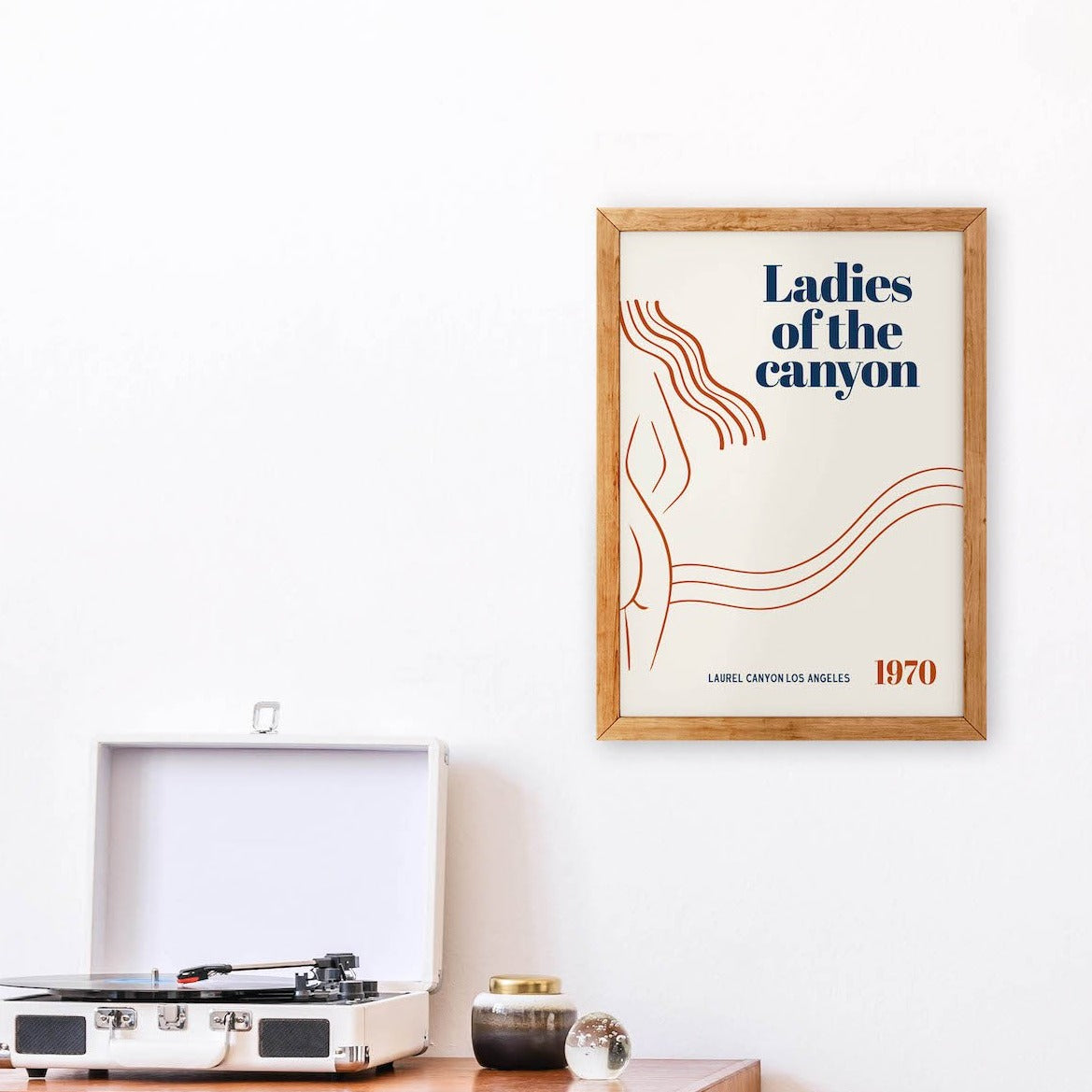 Ladies of the canyon Californian Giclée retro Art Print