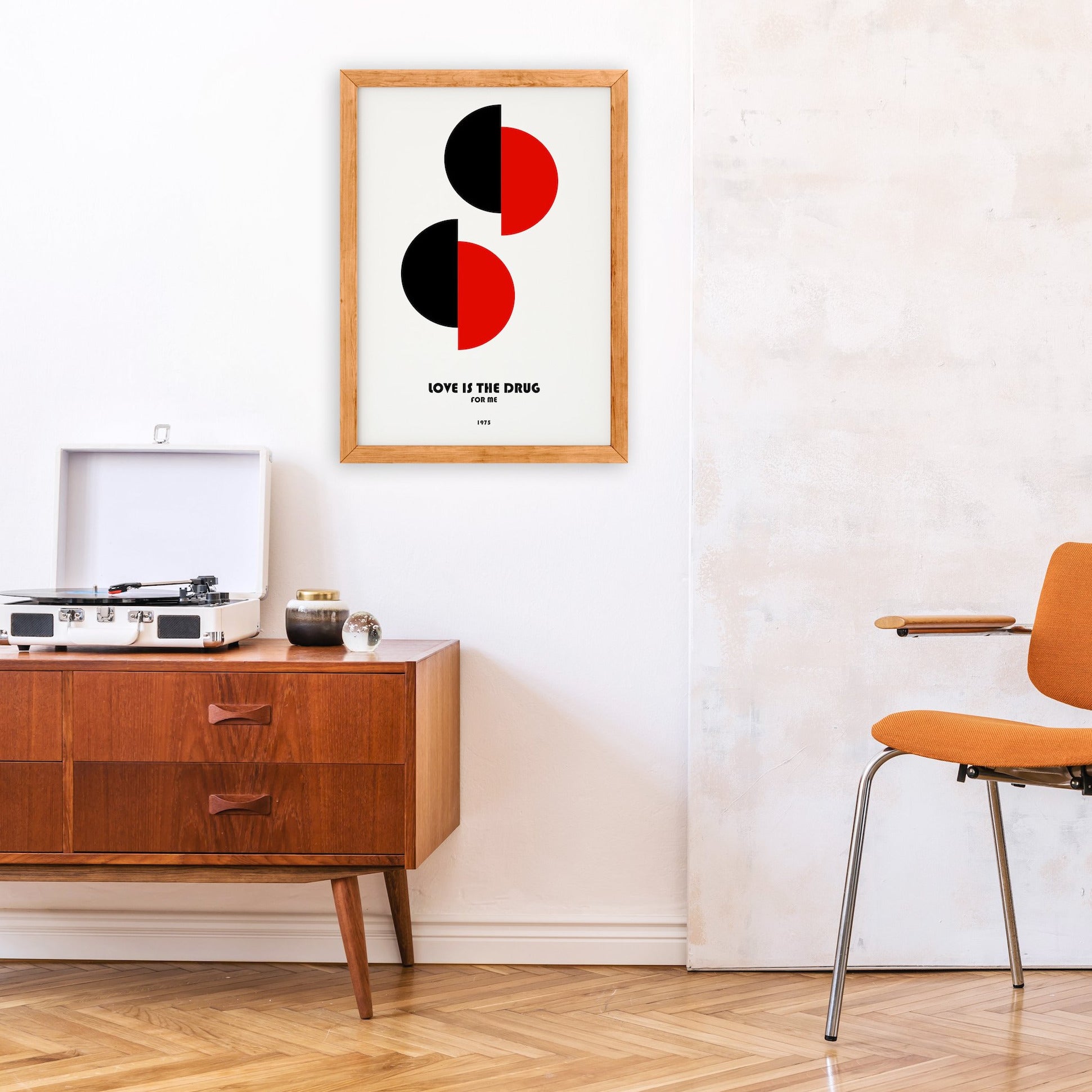 Love Is The Drug For Me Giclée retro Art Print