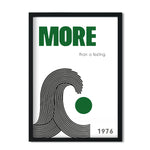 More than a feeling abstract Giclée retro Art Print