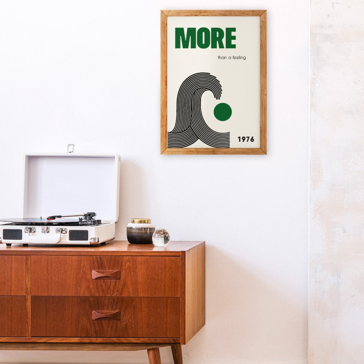 More than a feeling abstract Giclée retro Art Print