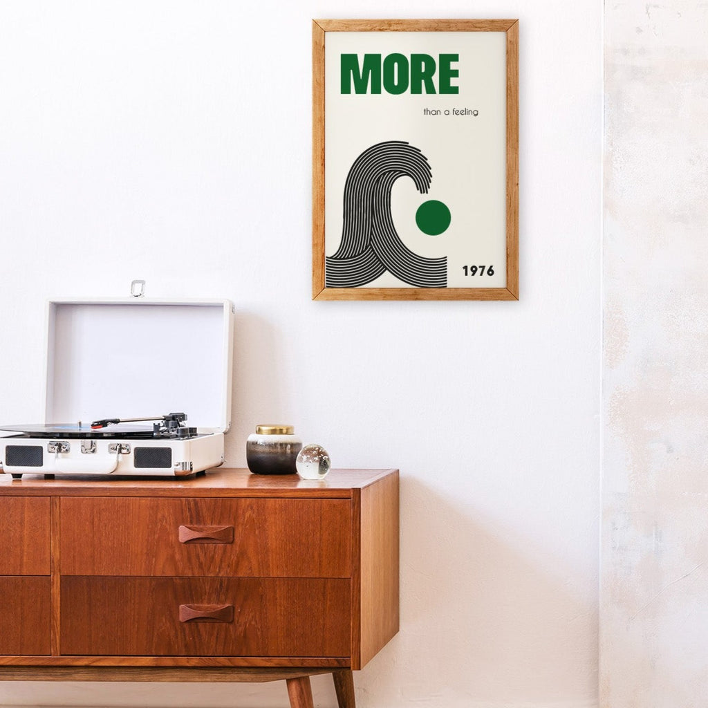 More than a feeling abstract Giclée retro Art Print