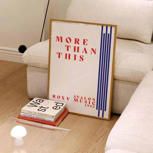 More Than This Giclée retro Art Print