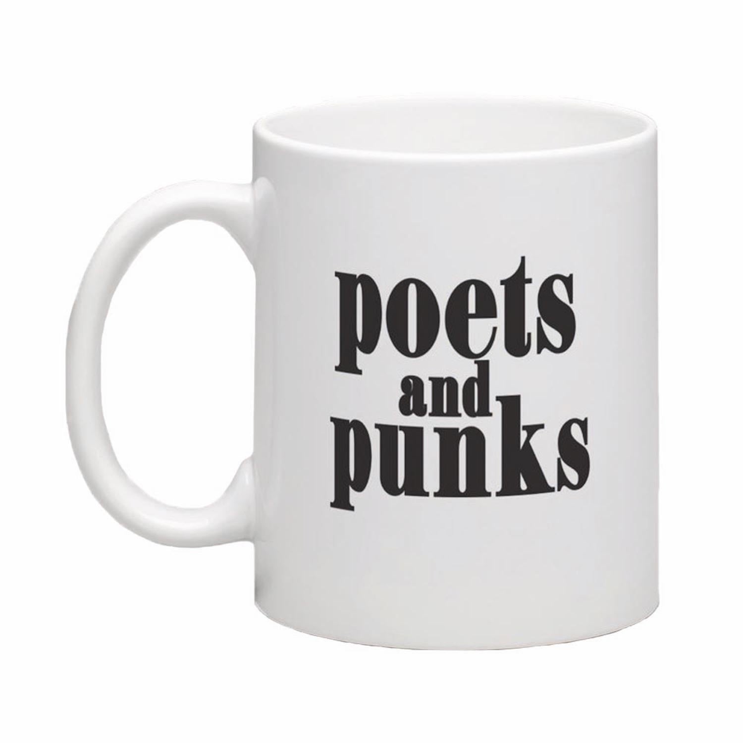 Poets & Punks Retro Ceramic Mug