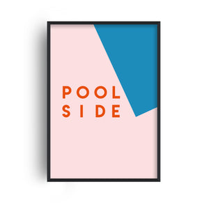 Pool side Abstract Giclée Art Print