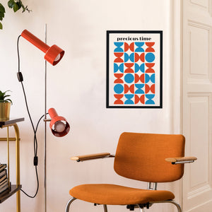 Precious time Giclée retro Art Print