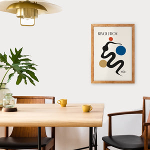 Revolution Giclée retro Art Print
