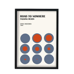 Road To Nowhere Giclée retro Art Print