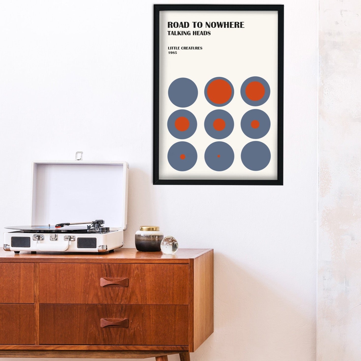 Road To Nowhere Giclée retro Art Print