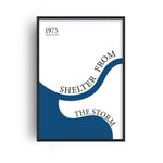 Shelter from the storm Giclée retro Art Print