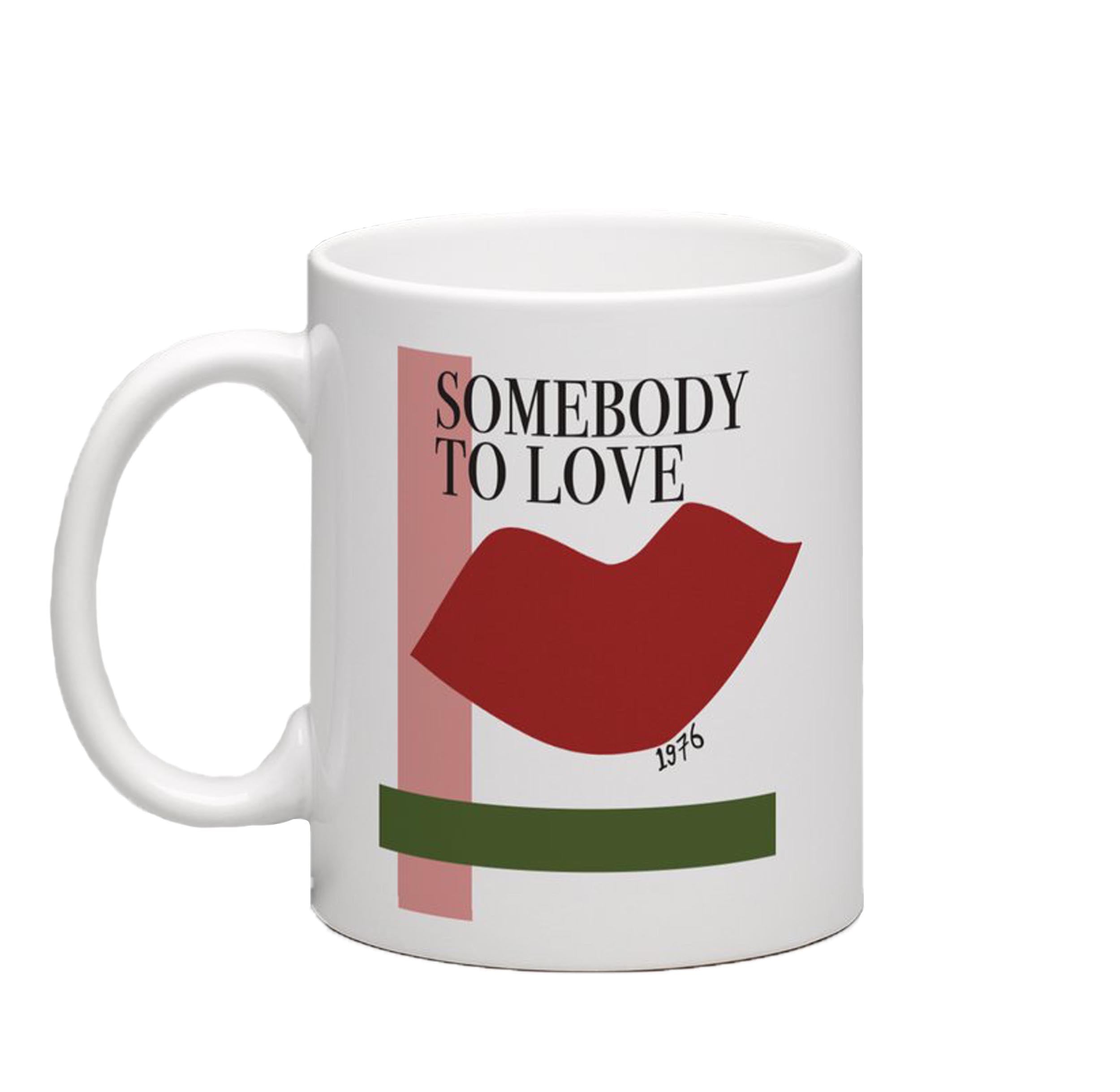Somebody to love Queen Inspired Retro Ceramic Mug