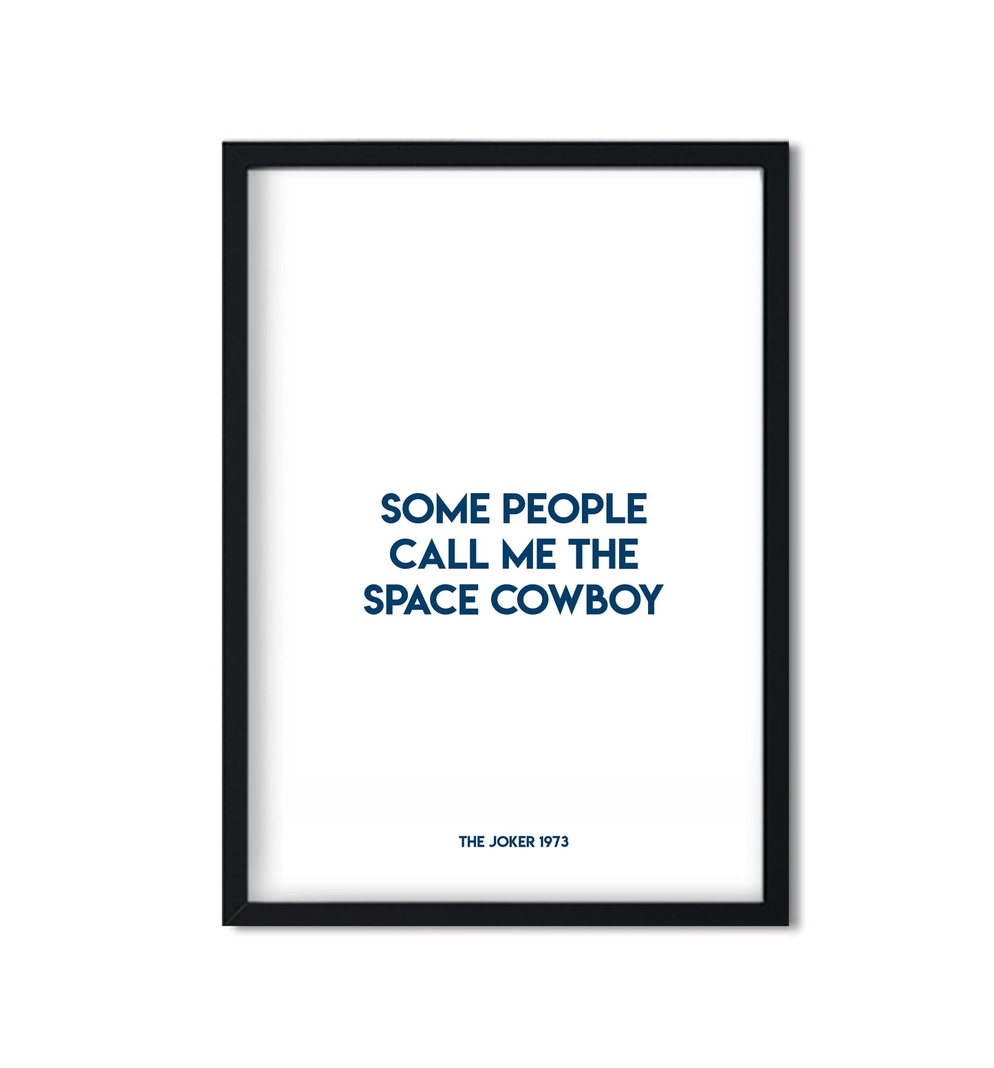 Space cowboy Giclée retro Art Print