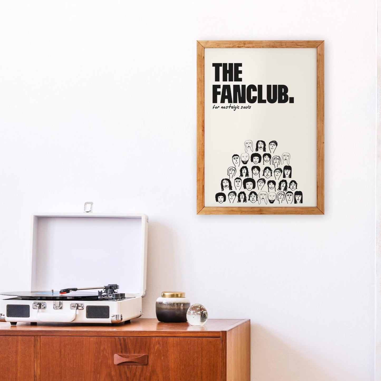 The Fanclub charity retro Giclée art print