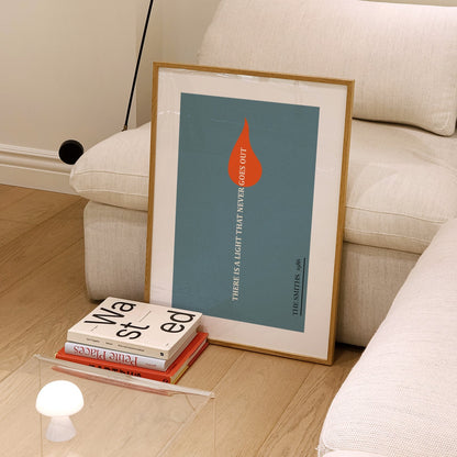 SECONDS SALE There Is A Light And It Never Goes Out Music Giclée Art Print