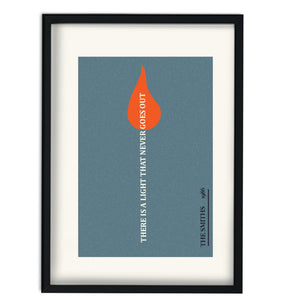 There Is A Light That Never Goes Out retro Giclée Art Print