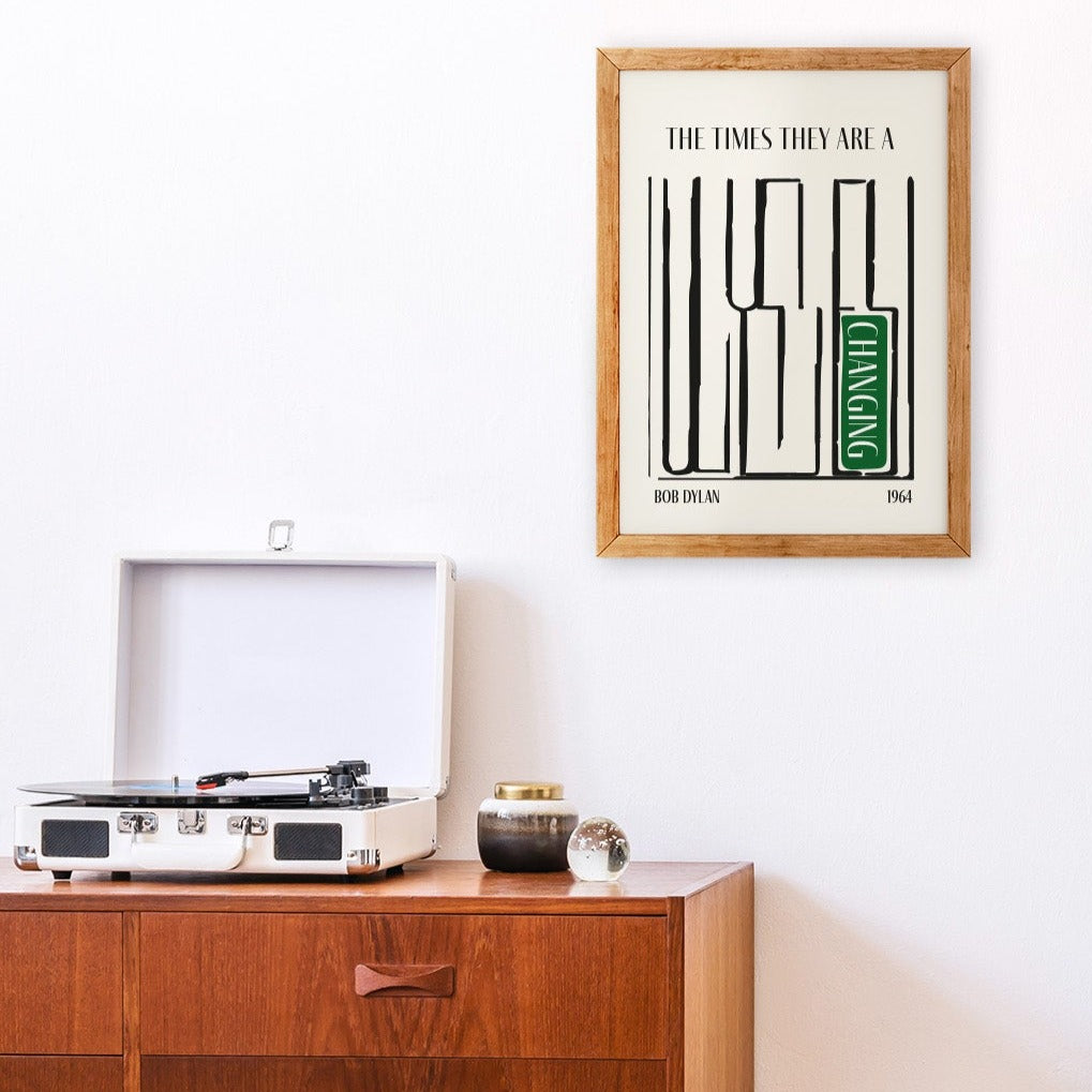 Times are a changing abstract Giclée Art Print