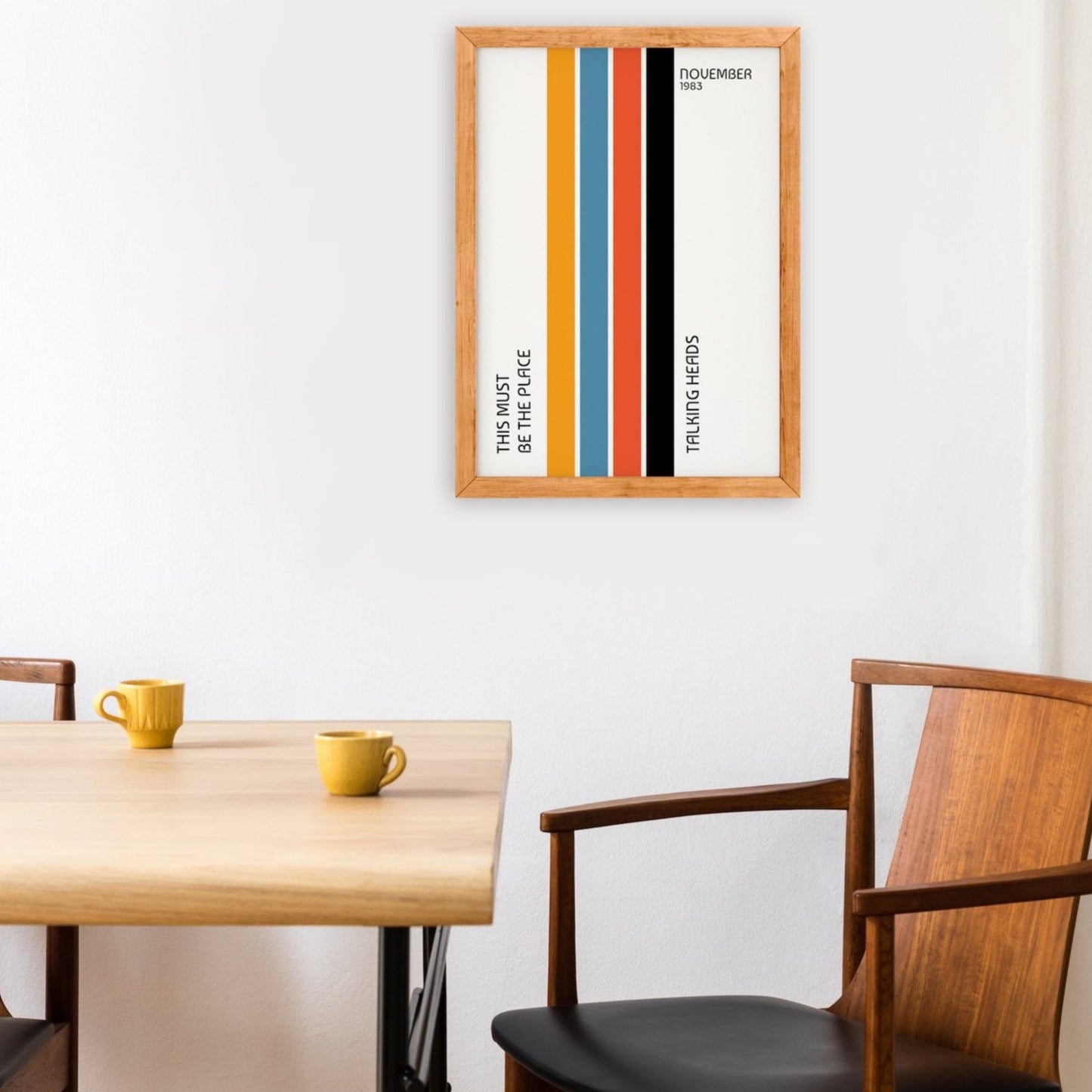 This must be the place retro Giclée Art Print