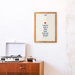 With a little help from my friends Giclée Art Print