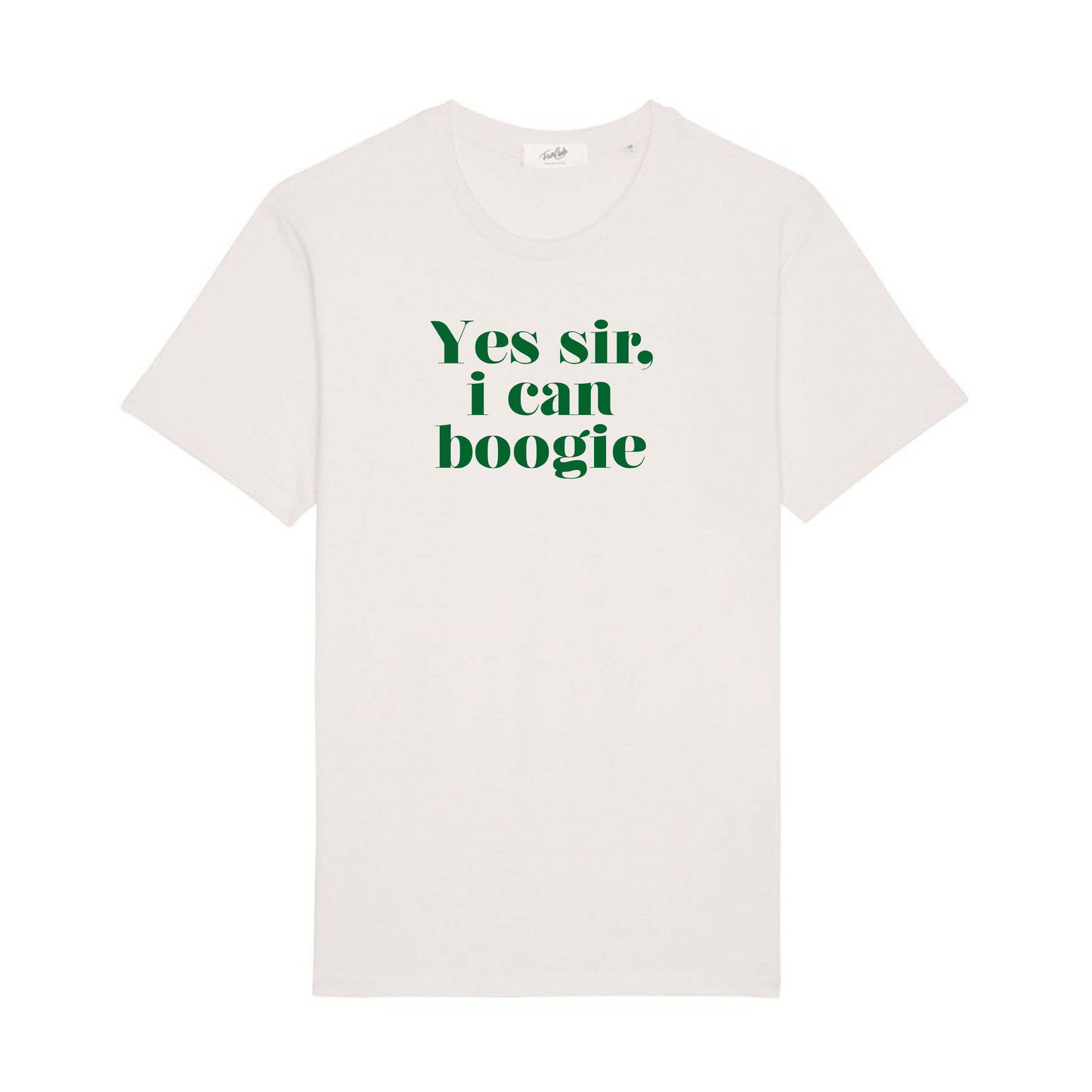 Yes sir I can Boogie oversized retro slogan t-shirt
