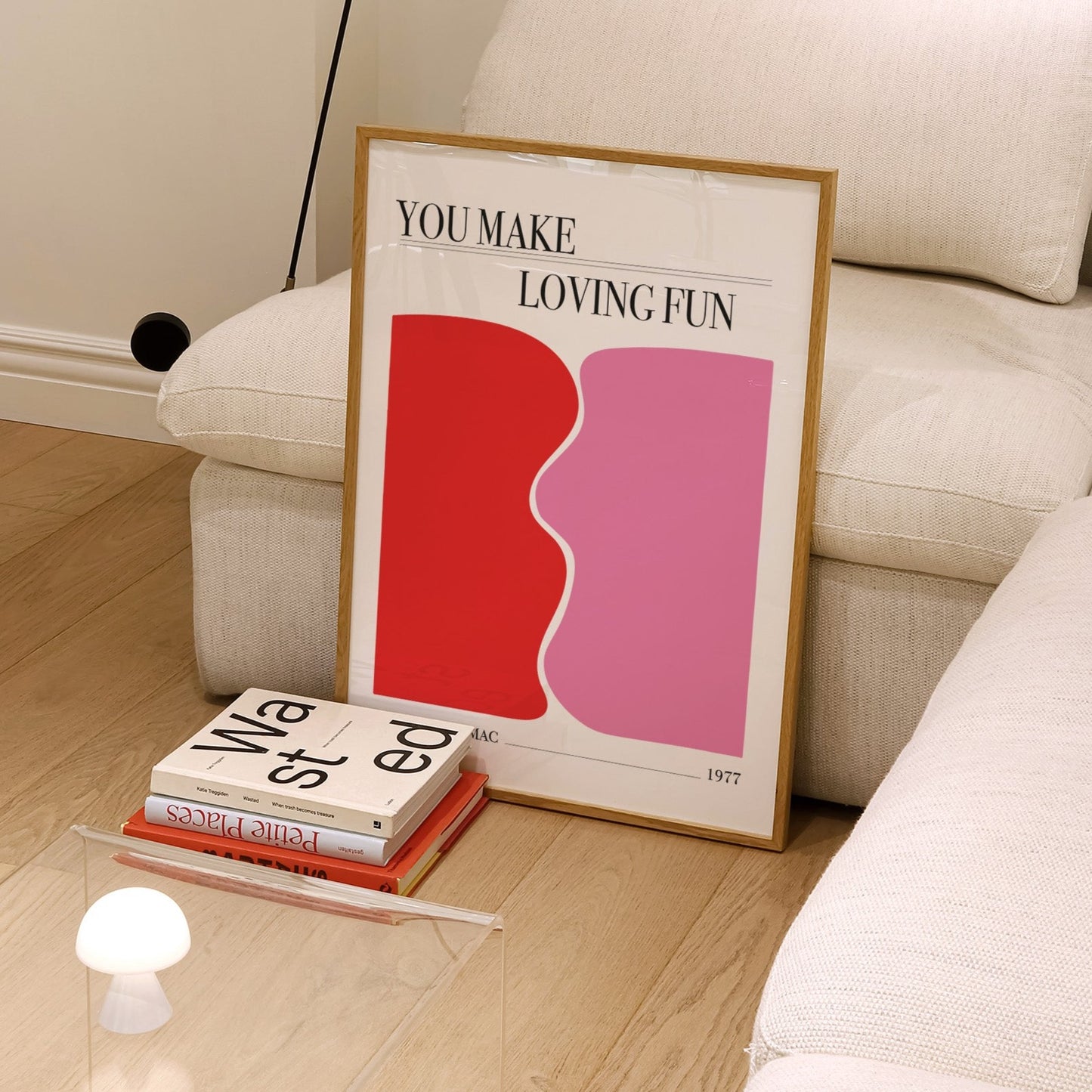 You make loving fun Giclée retro Art Print